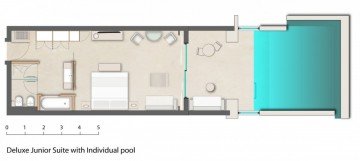 Deluxe Junior Suite with Individual Pool