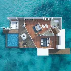 Reef Water Pool Villa (220 m²)